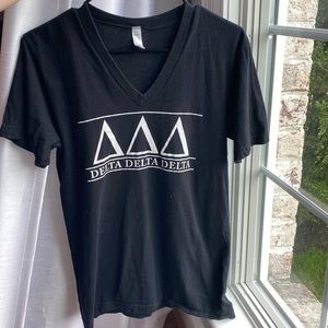 Tri Delta Black tee